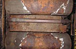 présence de corrosion
