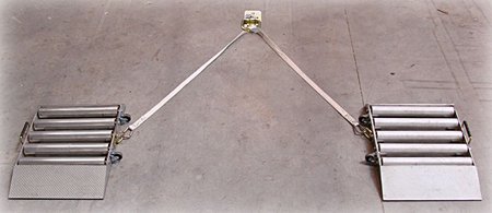 Les rouleaux fous portatifs ultralégers